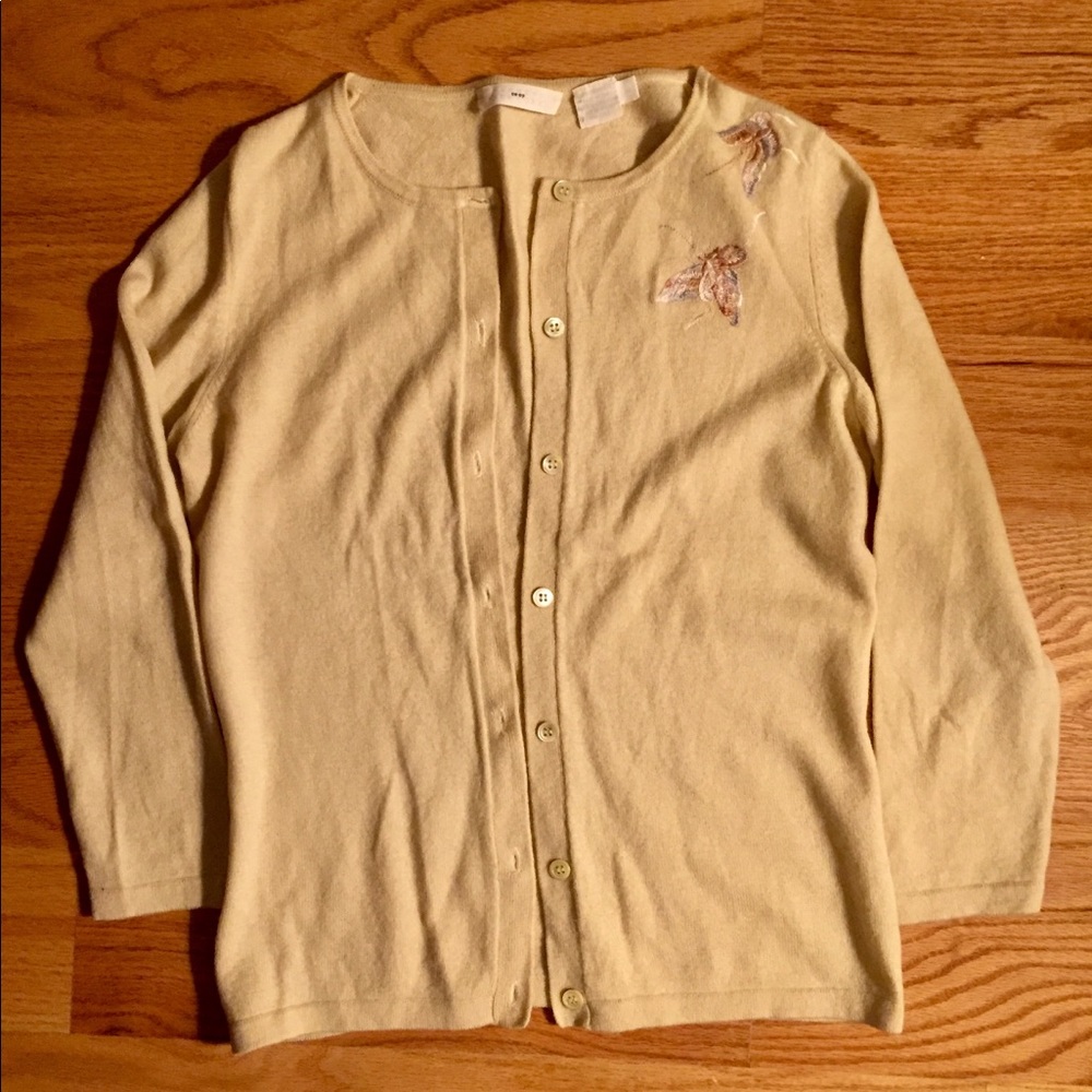 ⚡️SALE⚡️Vintage Barney’s Embroidered Cashmere - S